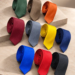 Gravata Masculina Social Slim Padrinhos Casamento Noivo Luxo Varias Cores Premium