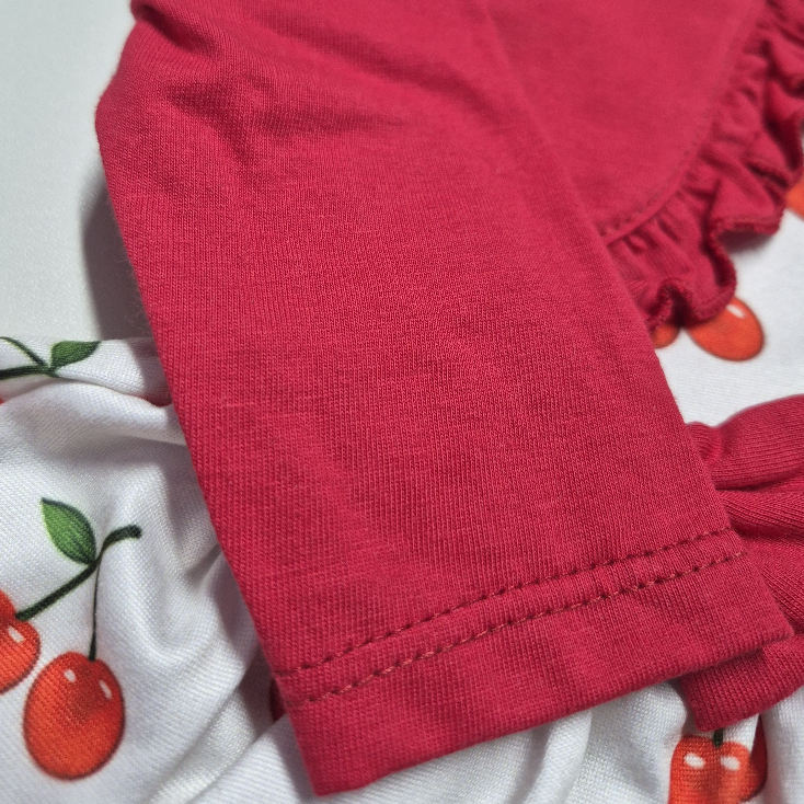 Vestido bebê menina Cereja Pâmela · foto 2