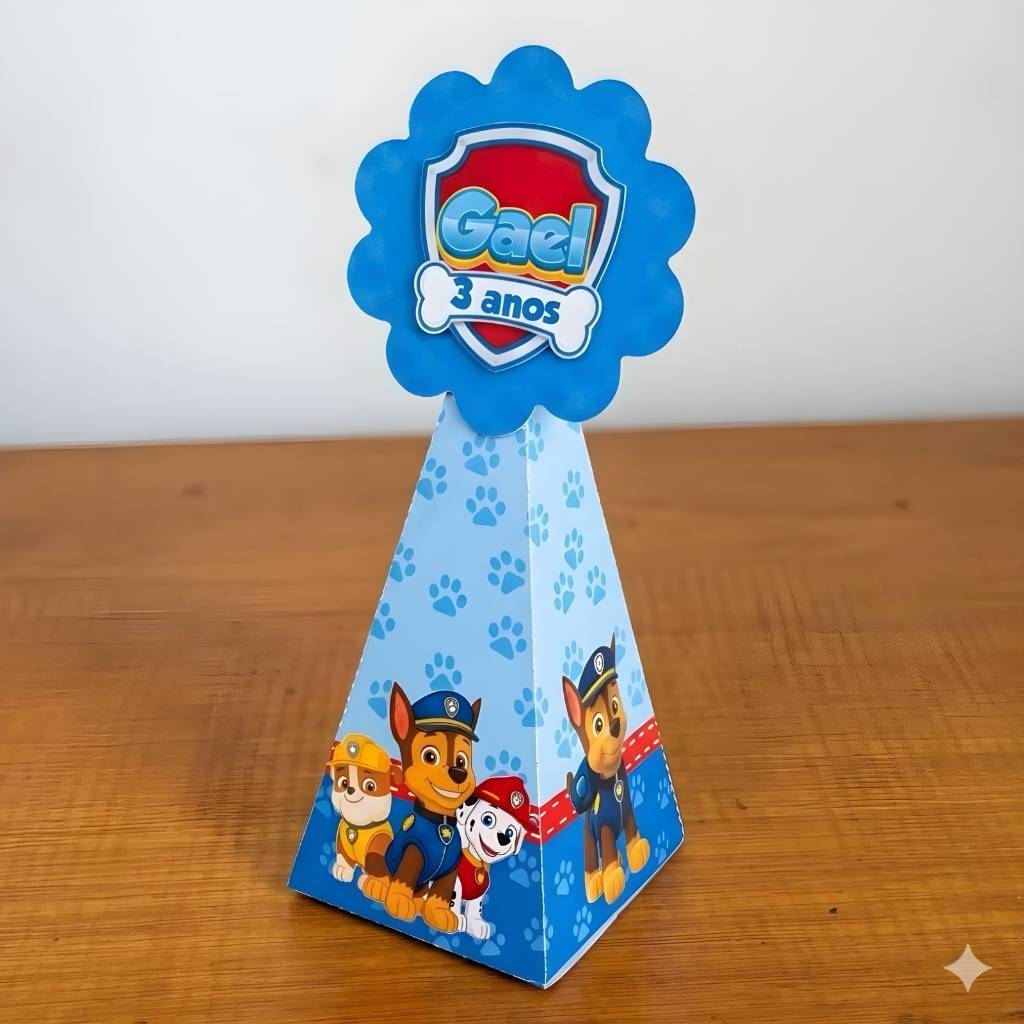 Patrulha Canina/Kit personalizado para montar/Lembrancinhas de festas. — imagem 2 de 2