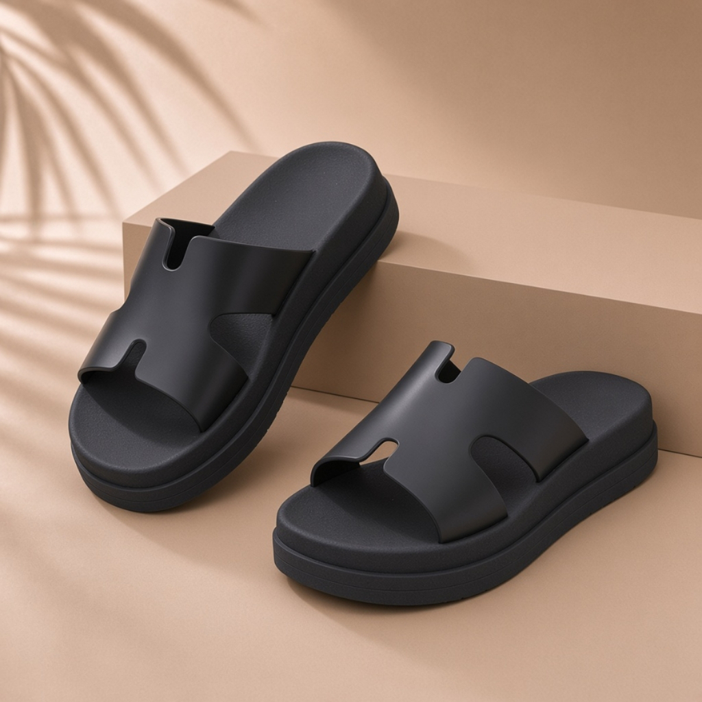 Sandália Feminina Chinelo Anatômica Antiderrapante Leve e Super Confortável - Ref 03