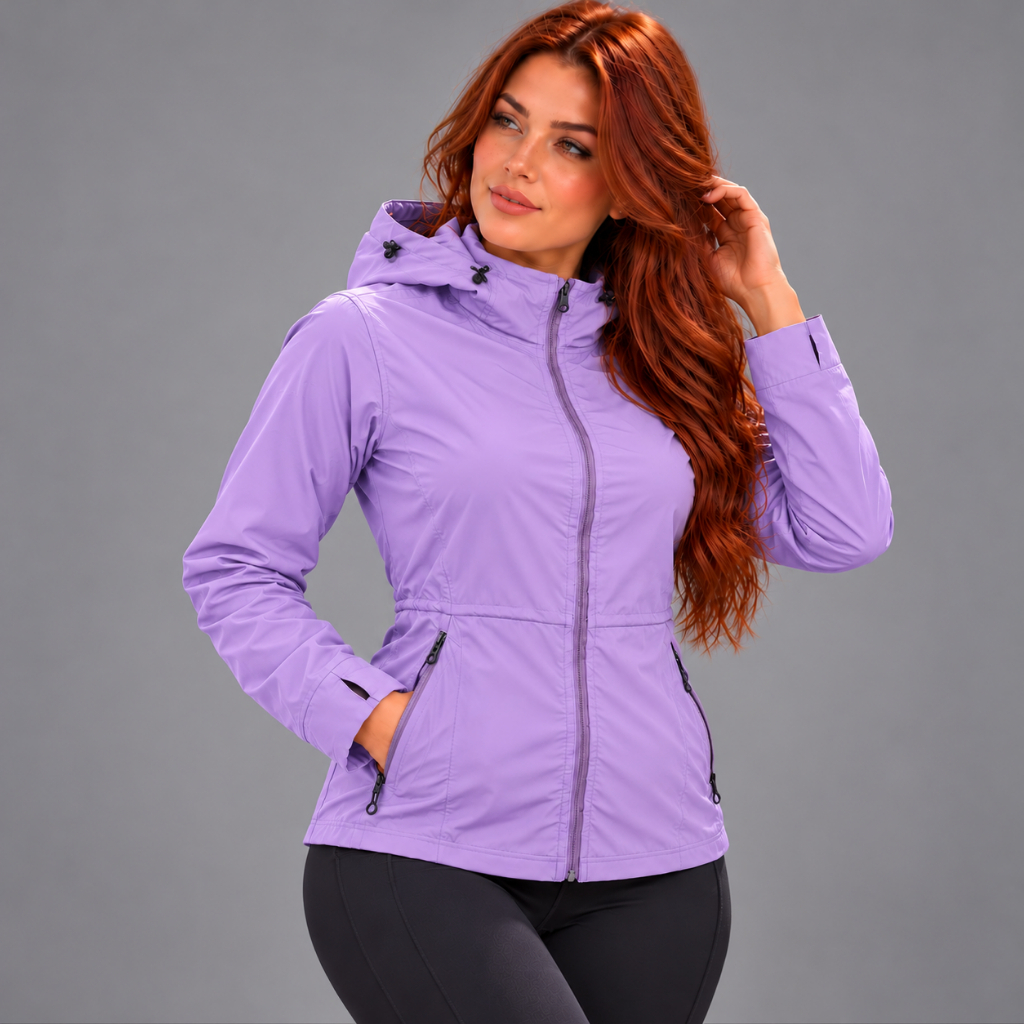 Jaqueta Feminina Dry Fit Dia a Dia Confortavel Academia Casual Com Capuz Verao Linda Lançamento