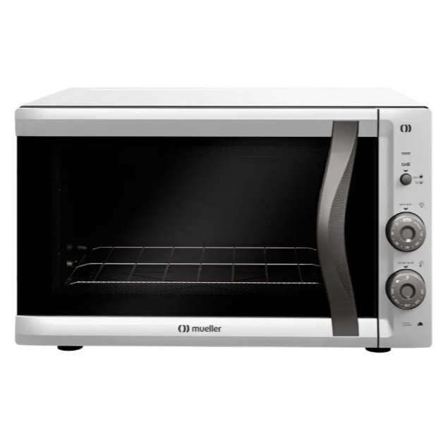Forno Elétrico de bancada Mueller 50 litros e Vidro Duplo MFB50F Branco