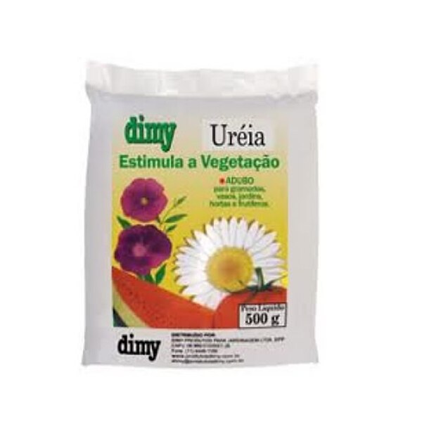 Dimy Ureia Agrícola 500g Fertilizante Nitrogenado Para Plantas Jardim Horta Crescimento em Oferta na Shopee