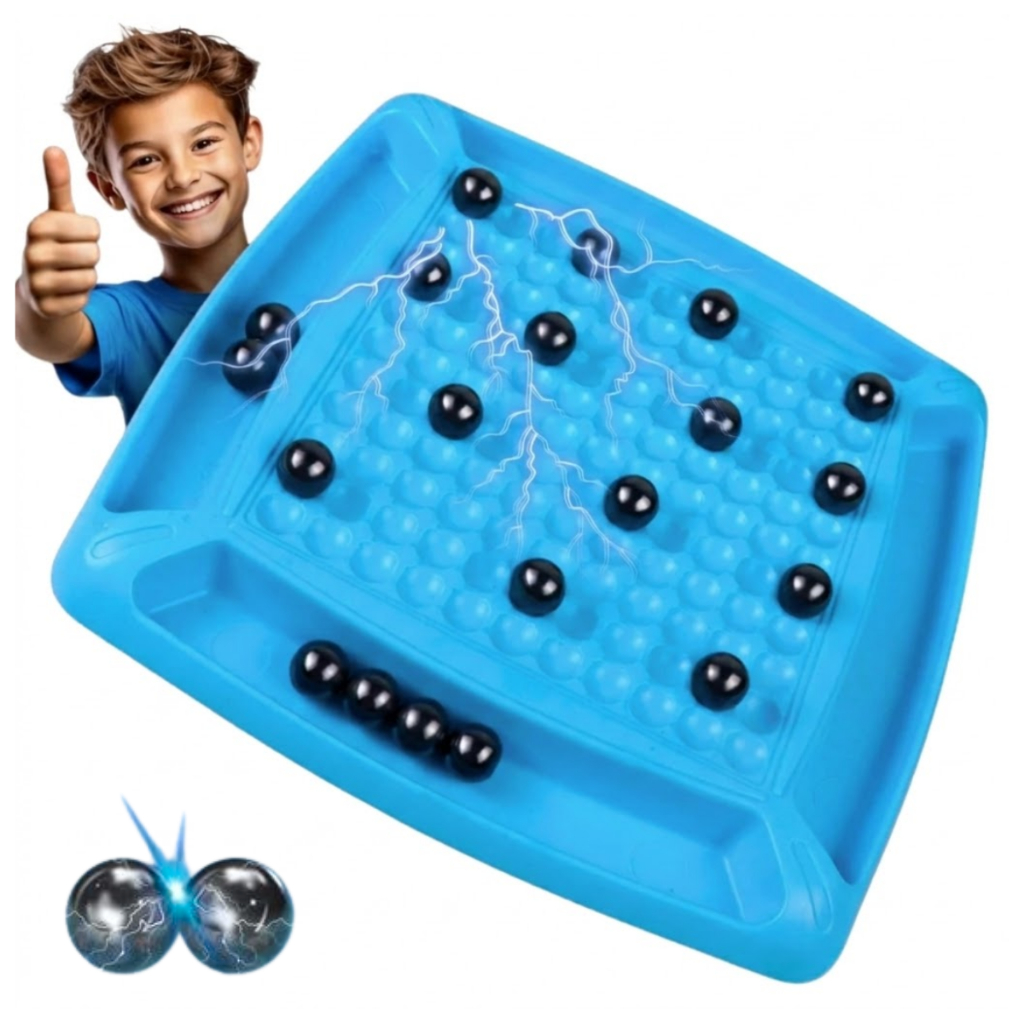 Tabuleiro Magnético Jogo De Xadrez ímã Portátil Pedras Brinquedo Educativo Damas Família Pais Filhos