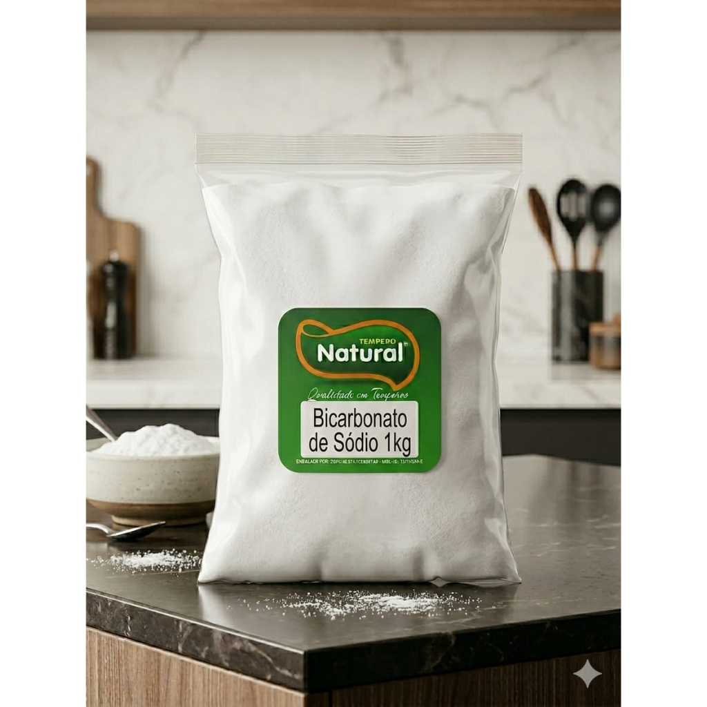 Bicarbonato de Sódio 3kg Puro Alimentício e Industrial Limpeza Desodorizador Uso Geral Envio Imediato