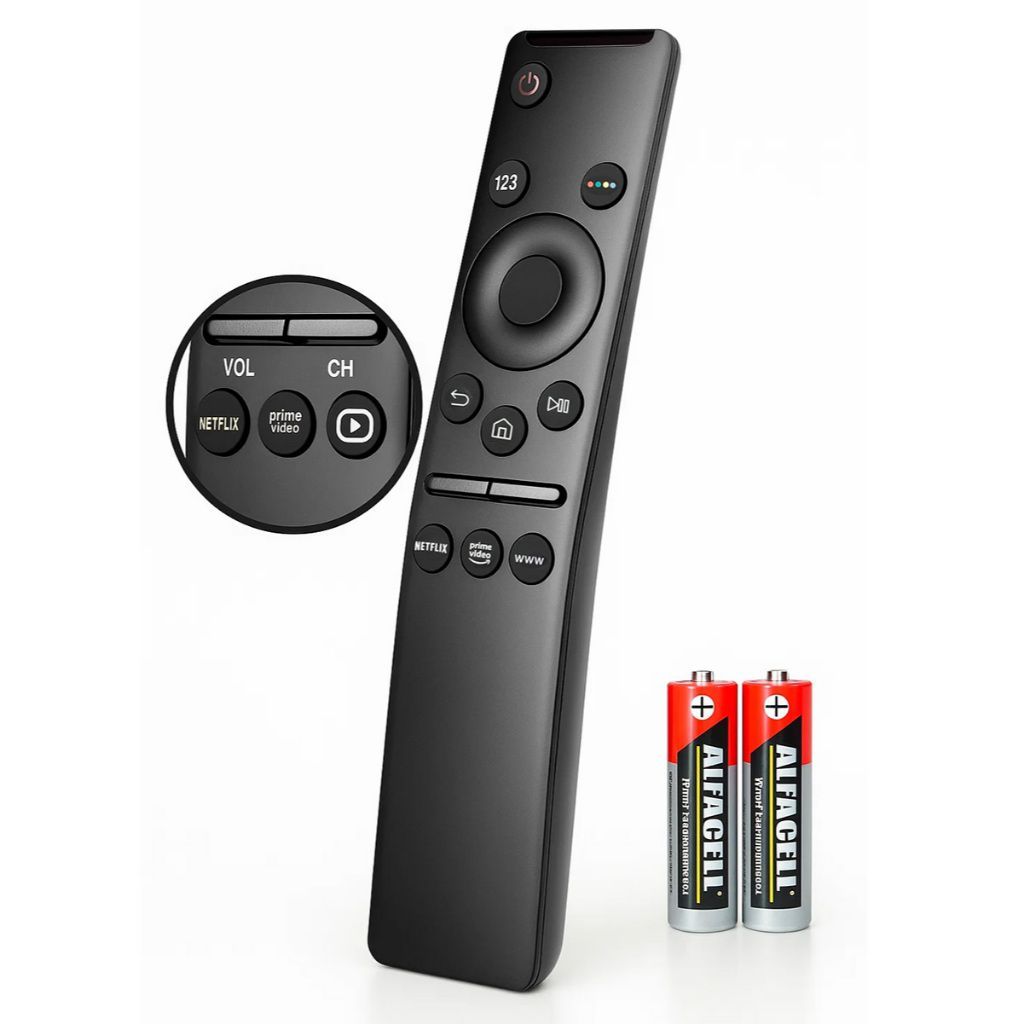 Controle Remoto para TV Samsung 4K Smart – Compatível com Todos os Modelos – 1 Ano de Garantia.