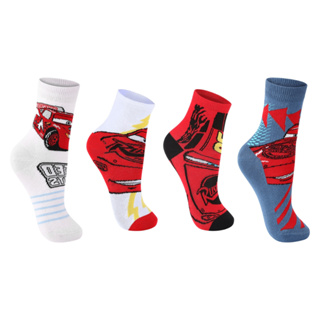 Meia Infantil Disney Carros Cano Curto Lupo em Oferta na Shopee