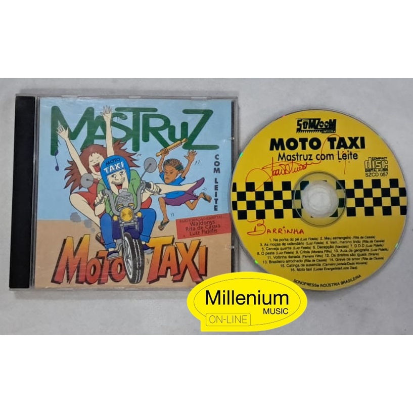 CD Forró Mastruz Com Leite Moto Táxi  Volume  9 - 1996 Original Gravadora Colecionador Ótimo Estado