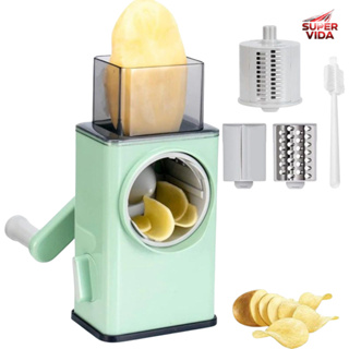 Processador De Alimentos Manual Cortador Ralador Picador OIH-2554 em Oferta na Shopee