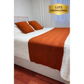 kit Manta Peseira Trico  Escama Sofá, Solteiro, Casal, Queen, King + 2 capas de Almofadas Cama Posta em Oferta na Shopee