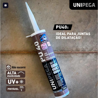 PU40 Preto Unipega Selante Híbrido Alta Resistência Colagem e Vedação em Oferta na Shopee