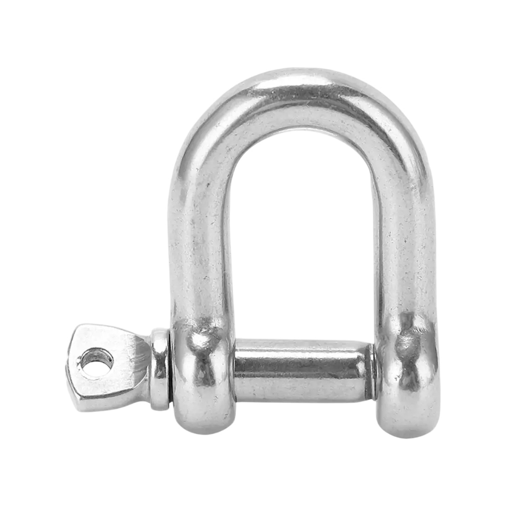 Manilha Reta em Aço Inox - 12mm - 47x26mm