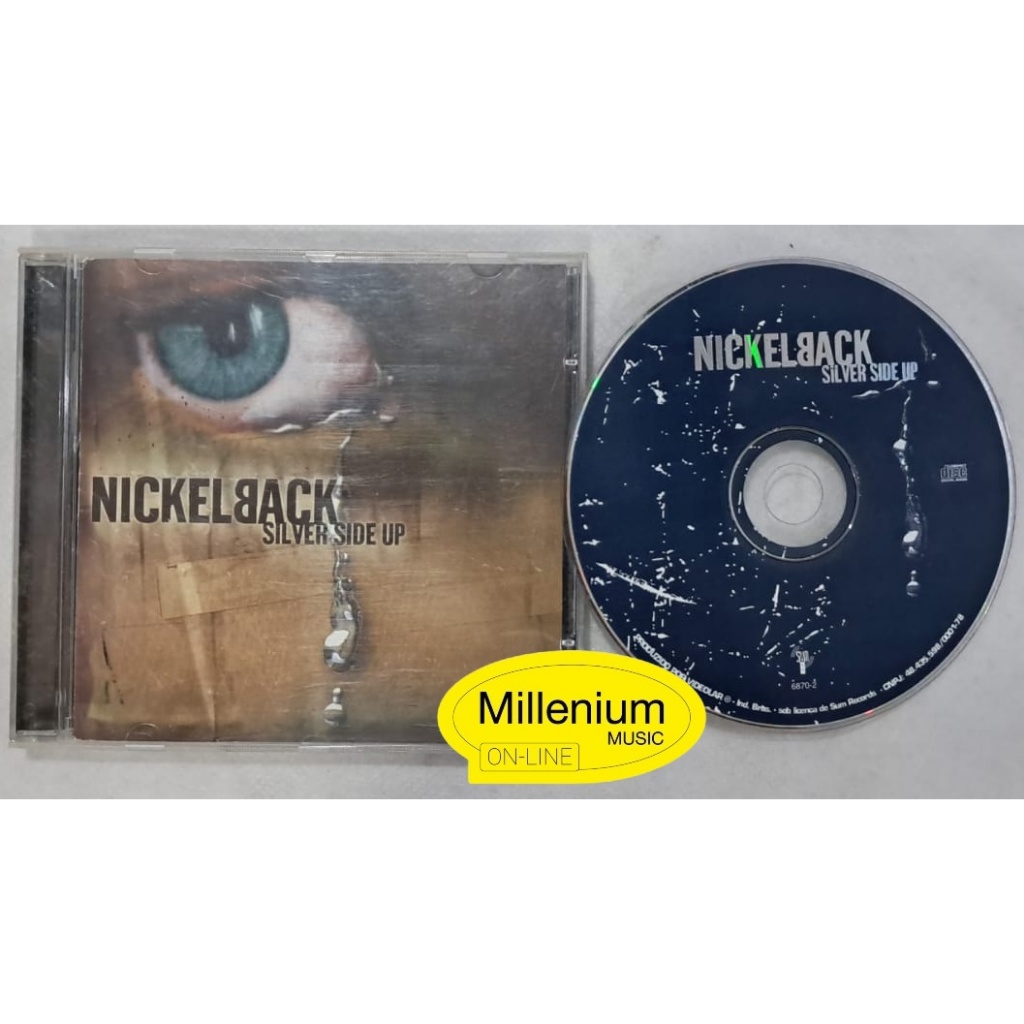 CD Nickelback  Silver Side Up 2001 Origibal Gravadora Colecionador Ótimo Estado