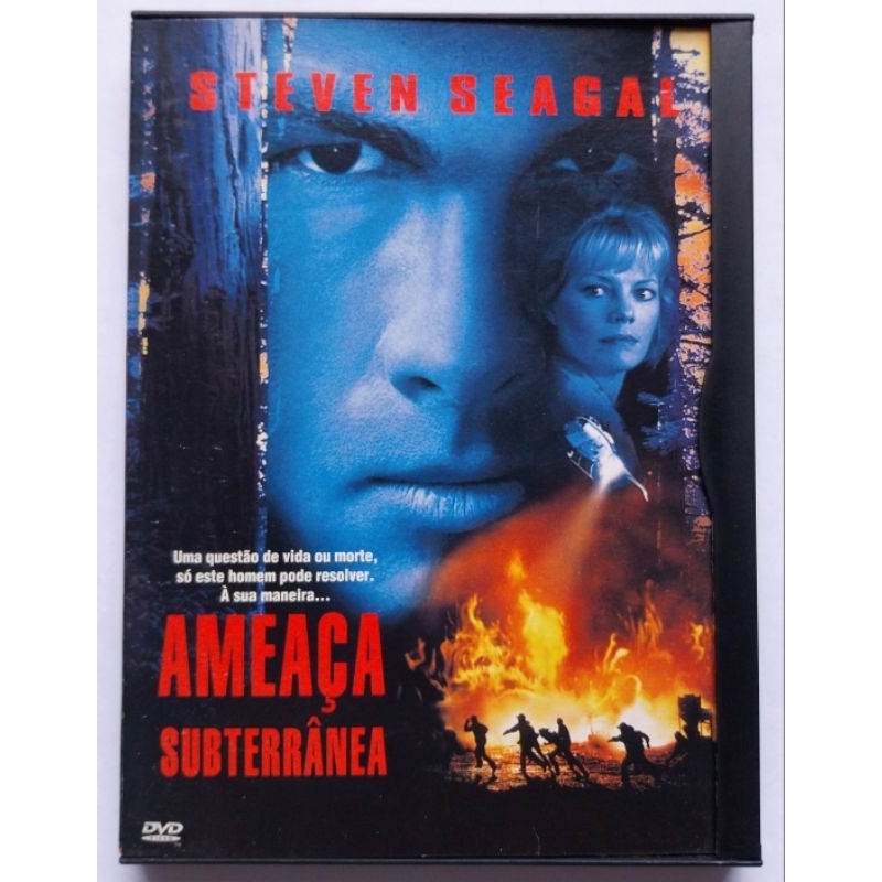DVD Ameaça Subterrânea Steven Seagal Snapcase