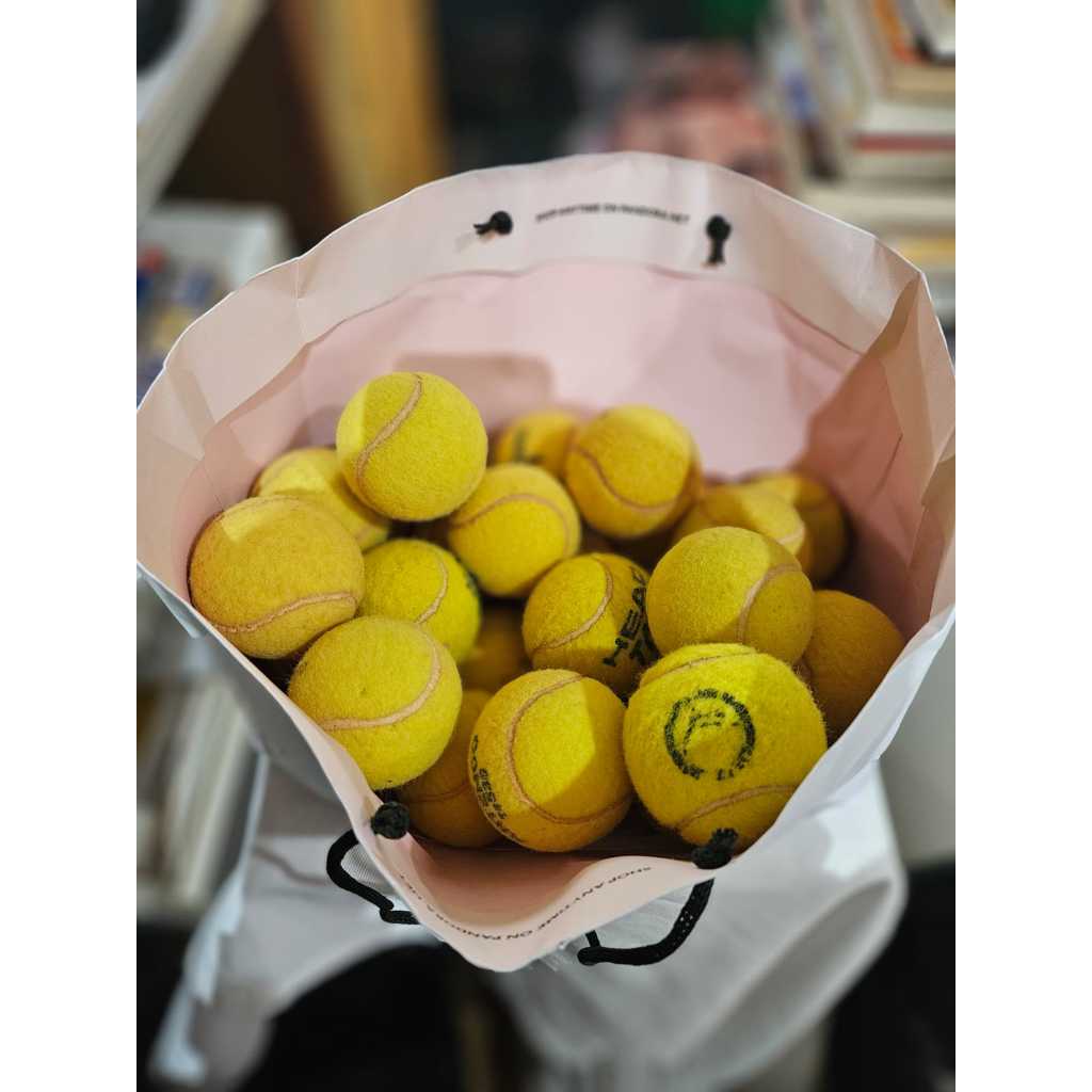 Kit Bolas de Tênis Usadas - Marcas Variadas