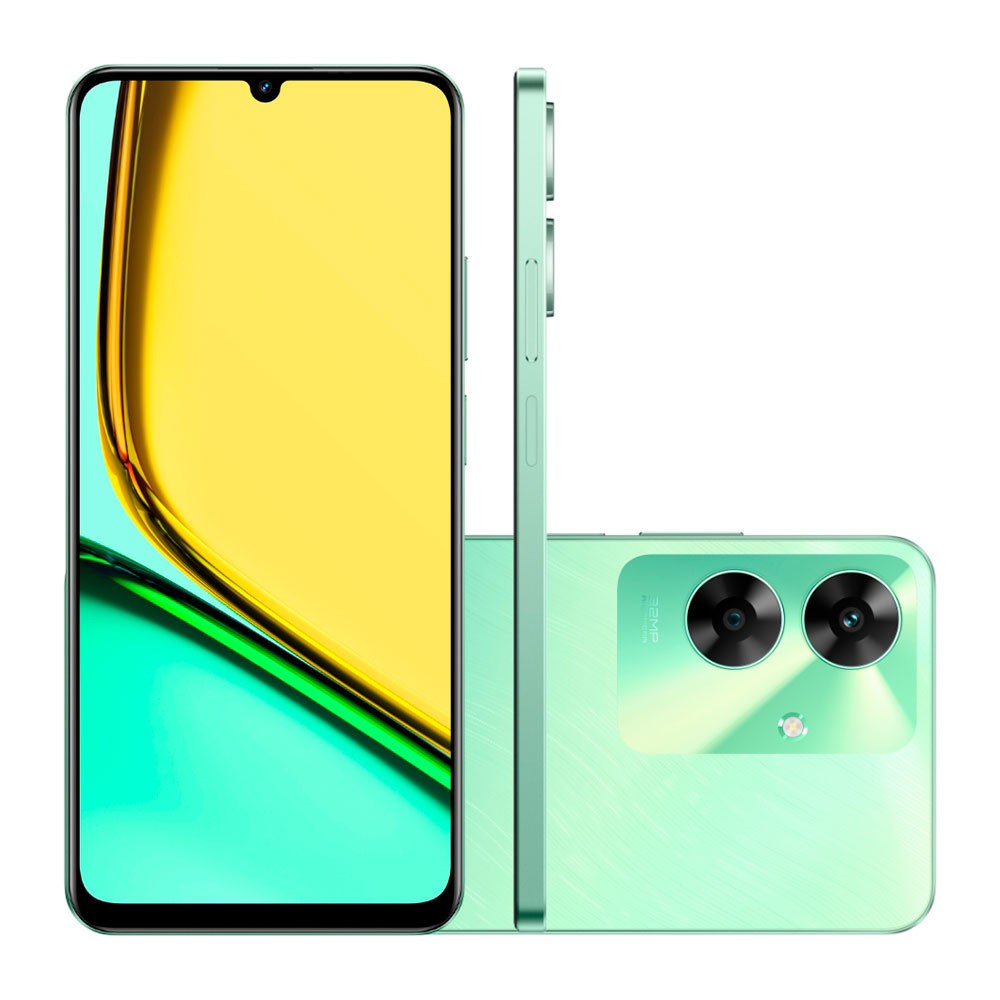 Celular Note 60s 256GB Câmera 32MP Bateria de 5000 MAH e Tela 6.7 Realme