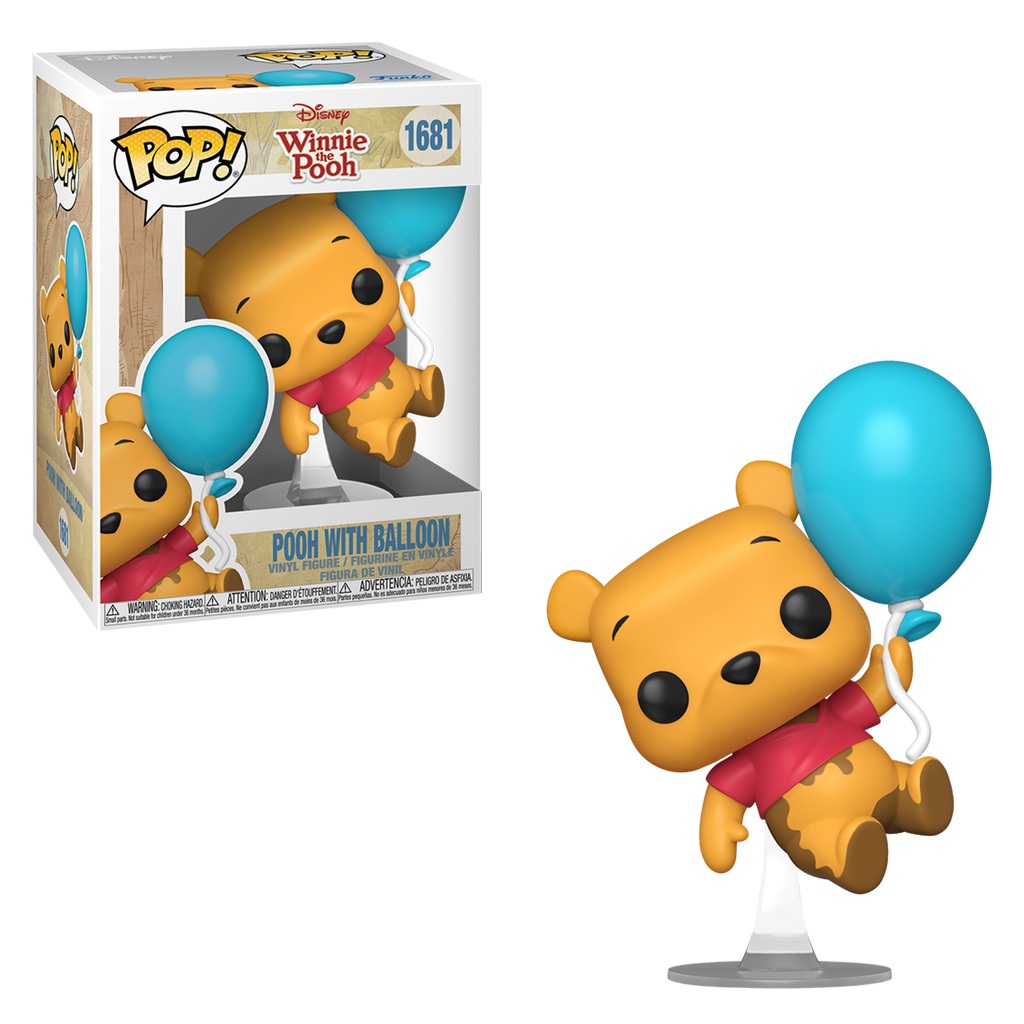 FUNKO POP DISNEY WINNIE POOH S4 POOH W/BALLON 1681 NOVO ORIGINAL