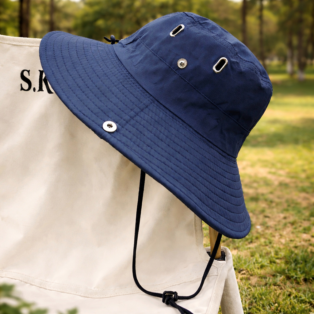 Chapéu Pescador De Sol Masculino Verão Ar Livre Ciclismo Montanhismo Pesca Contra Raios UV Viagem em Oferta na Shopee