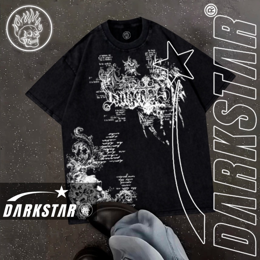 *VALOR PROMOCIONAL* Camisa Camiseta T-Shirt Premium 100% algodão DARKSTAR "Gothic Y2K"
