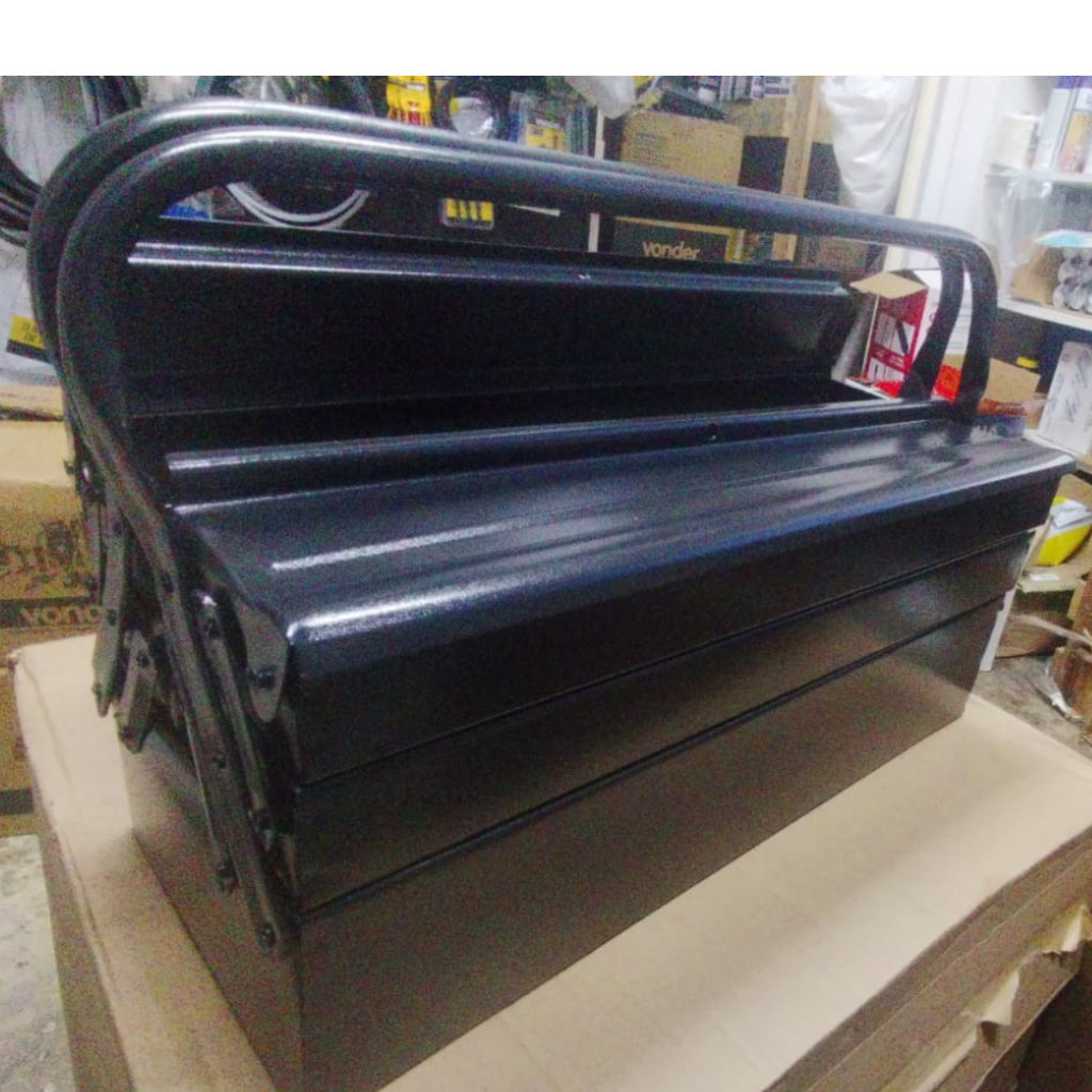 caixa de ferramentas para mecanico 50cm sanfonada 5 gavetas em metal em Oferta na Shopee