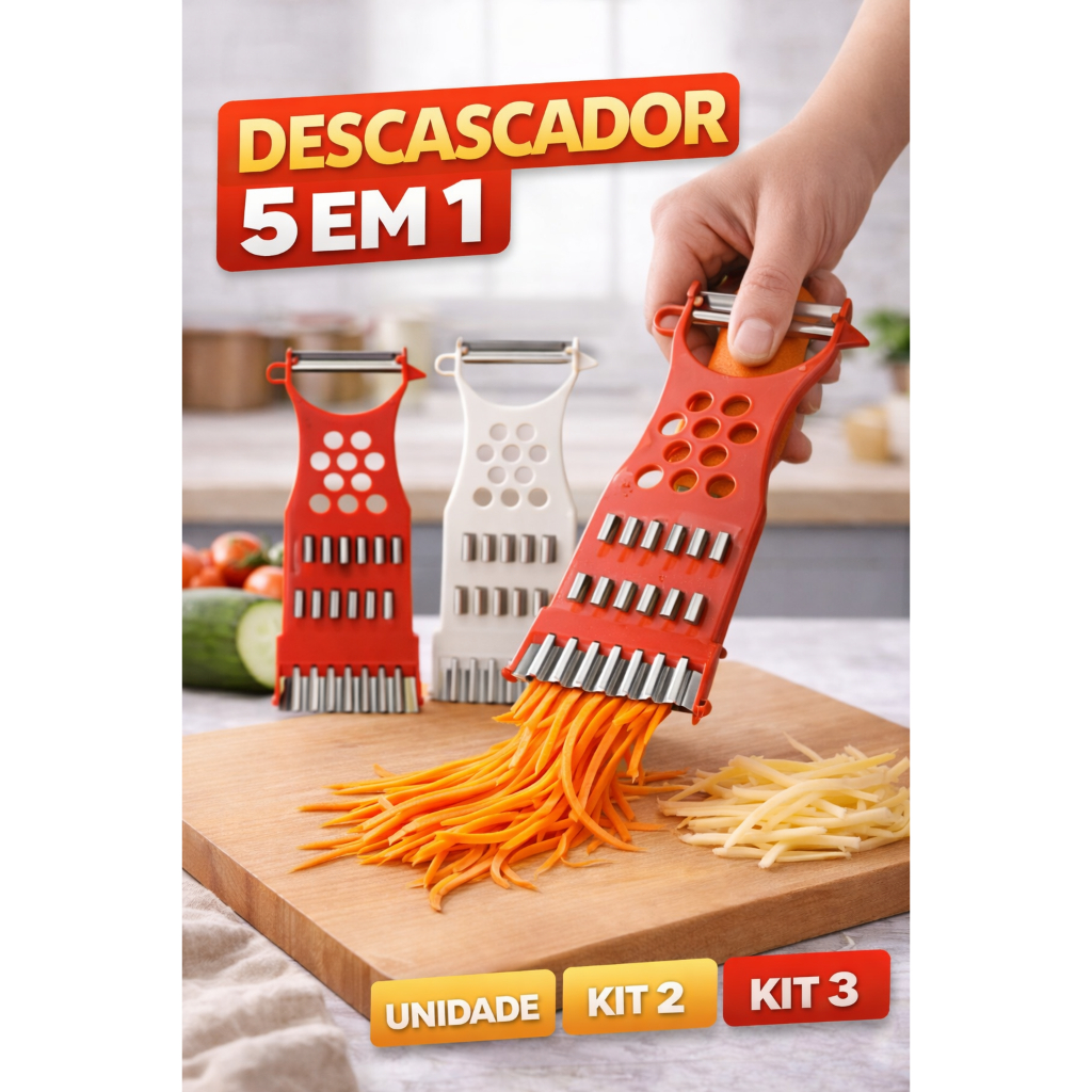 Descascador de legumes: 8 achadinhos da Shopee