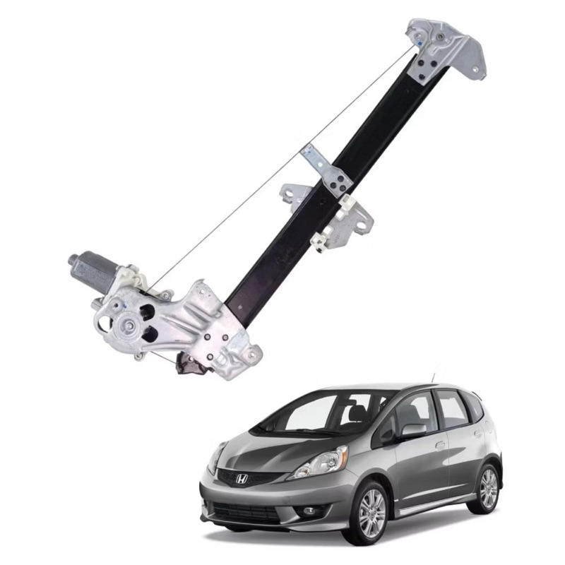 máquina de vidro elétrica da porta dianteira direita do Honda New fit 2009 a 2014 original