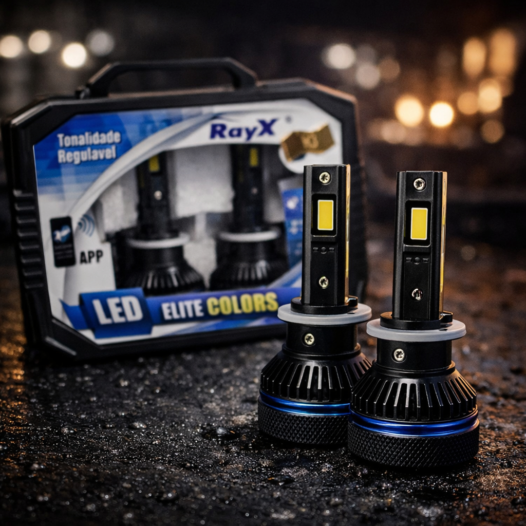 Kit Ultra Led Ray-X Elite Colors 18.000L 9-32V 2700K-8000K