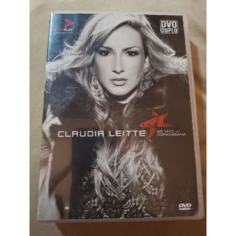 DVD CLAUDIA LEITTE AO VIVO EM COPACABANA.