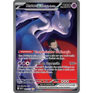 Carta Pokémon Mewtwo Vstar Ex Brilhante Gold Mew Charizard em Oferta na Shopee
