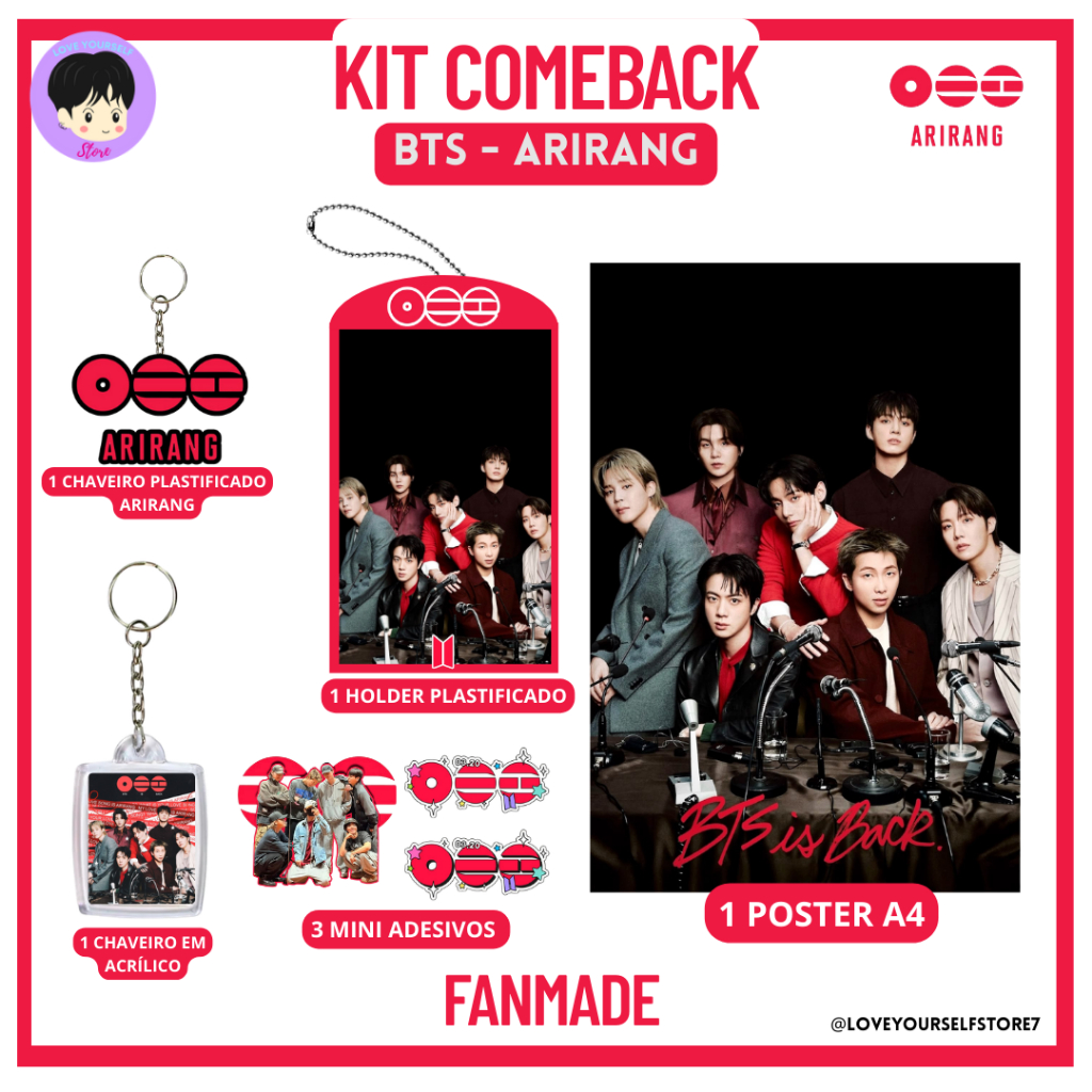 KIT COMEBACK - BTS ARIRANG - FANMADE - KPOP