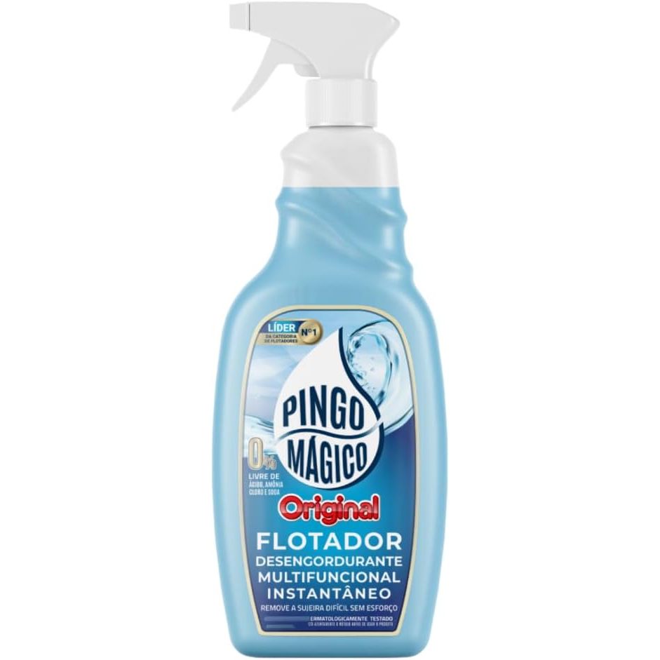 Pingo Mágico Original Flotador 500ml - Limpeza Pesada