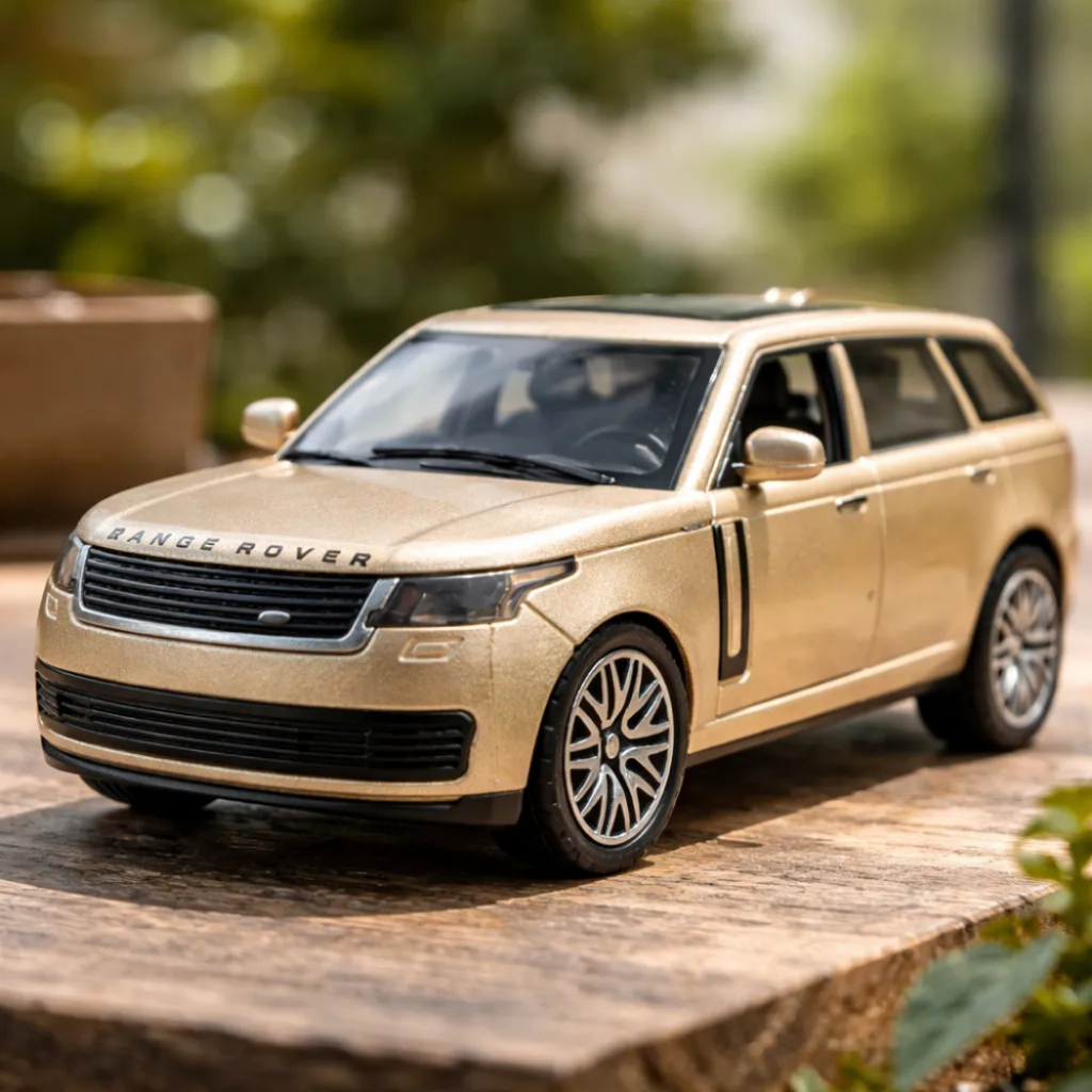 Miniatura Metal Ranger Rover Compass Ficção Abre Portas 1:36