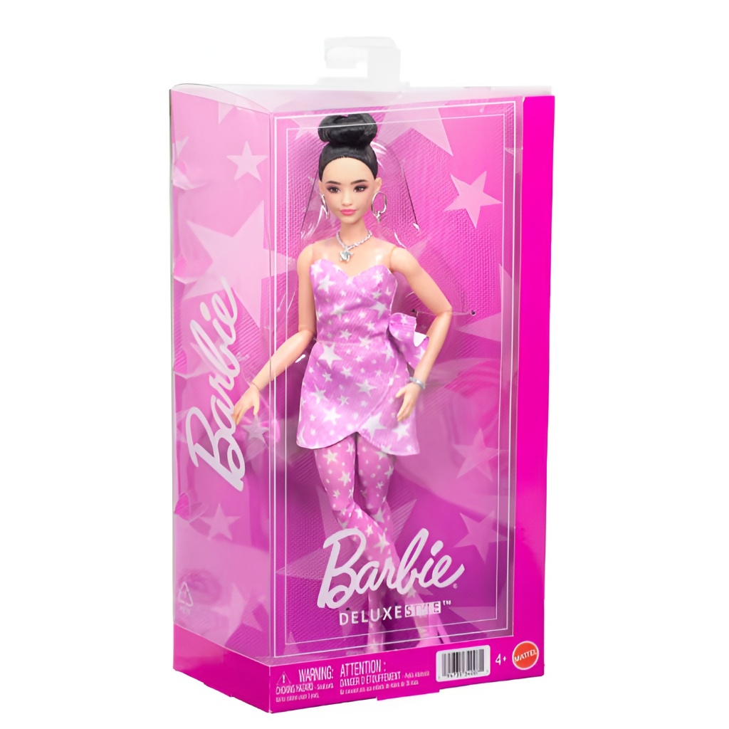 Boneca Barbie Fashionista Deluxe Style Com Calça Boca de Sino - Mattel JJN71