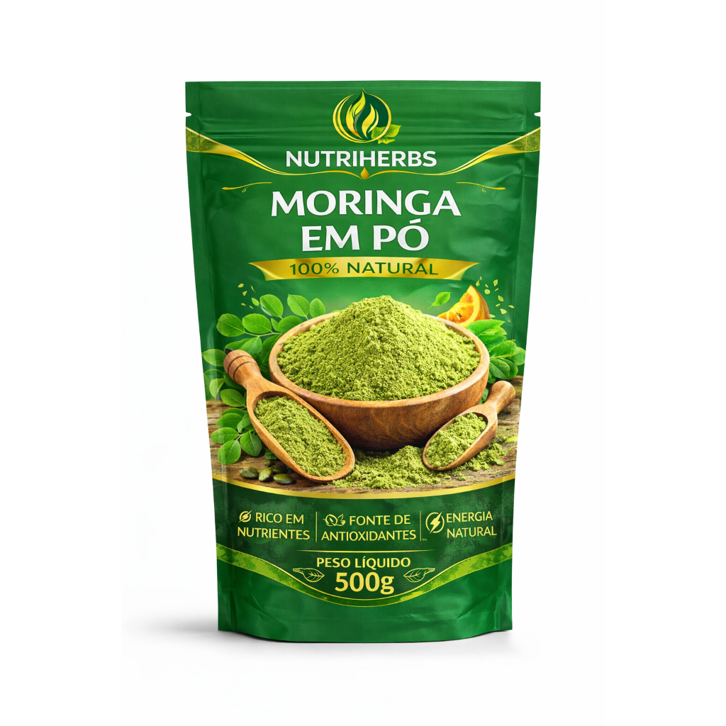 Moringa Em Pó 100% Pura Premium 200g, 500g e 1 kg em Oferta na Shopee