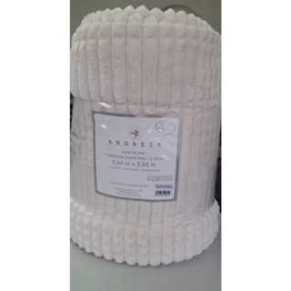 Manta Coberta Soft Ultra Macia Super King Mont Blanc 3,00m x 2,40m - Andreza Enxovais em Oferta na Shopee