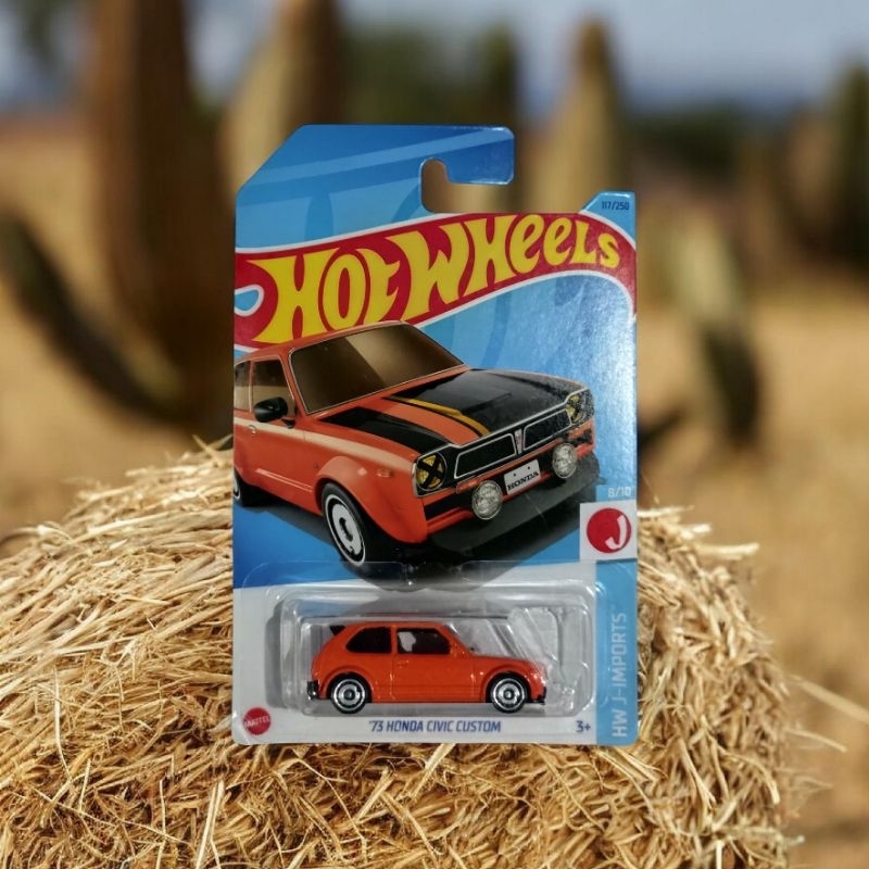 HOT WHEELS " 73 HONDA CIVIC CUSTOM.
