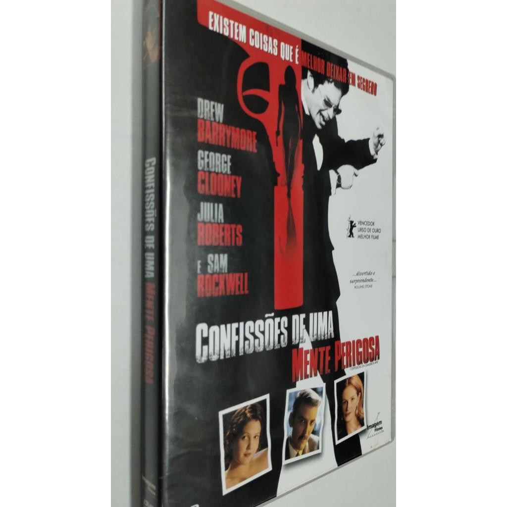 DVD Confissões De Uma Mente Perigo - George Clooney (USADO)