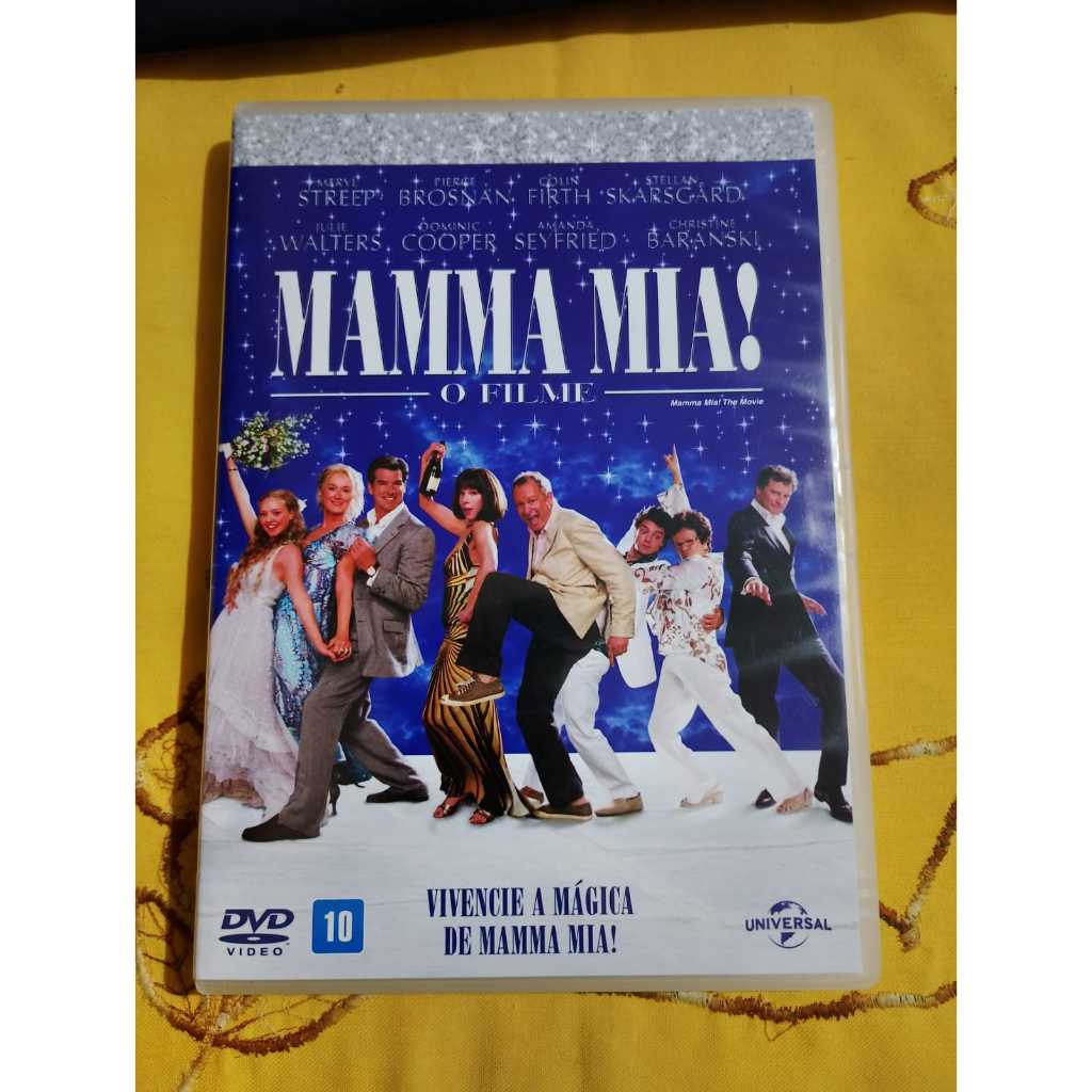 DVD Mamma Mia! Lá Vamos Nós De Novo