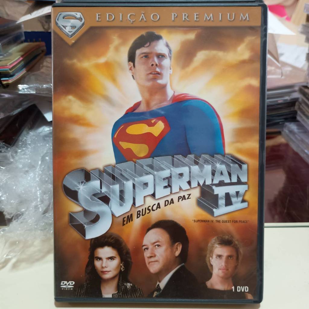Dvd Superman IV - Em busca da paz