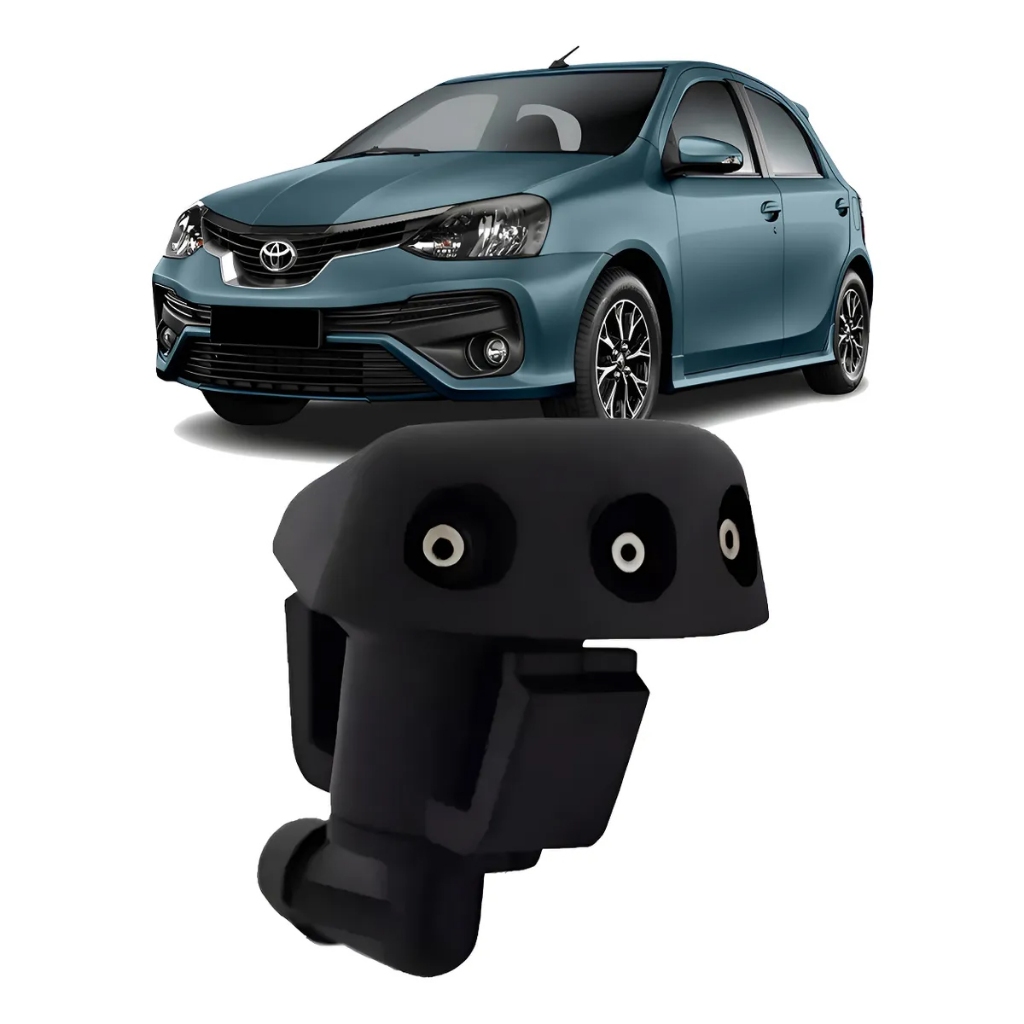 Brucutu Esguicho Agua Etios 2013 A 2019 Preto
