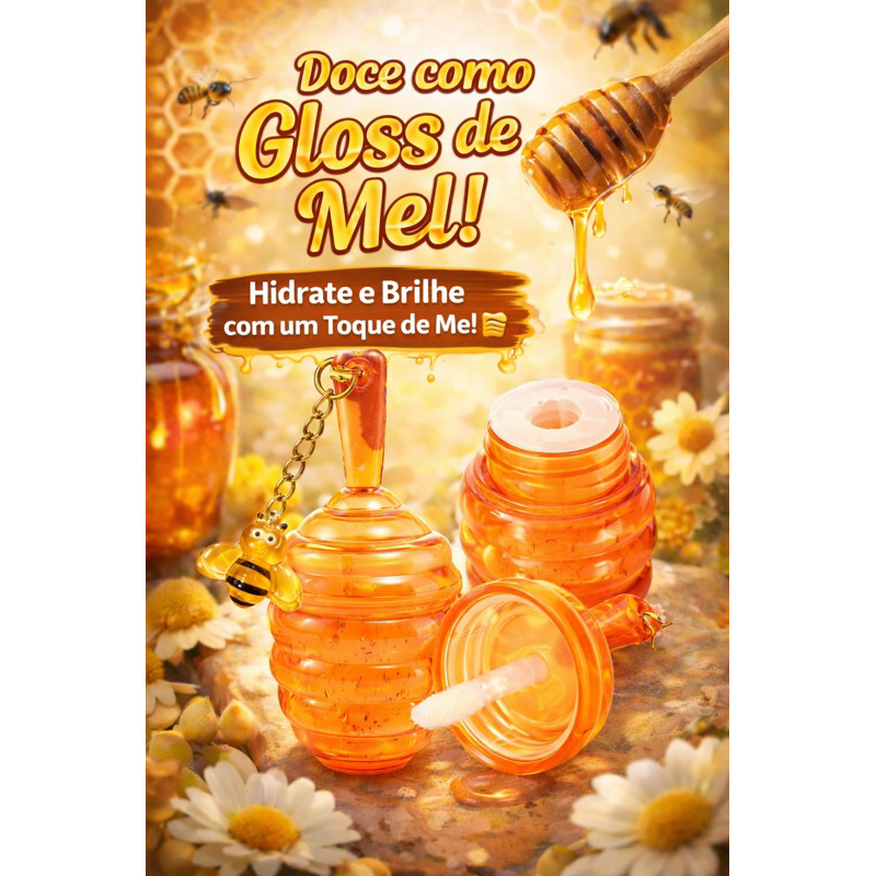Gloss LipHoney colmeia Mel