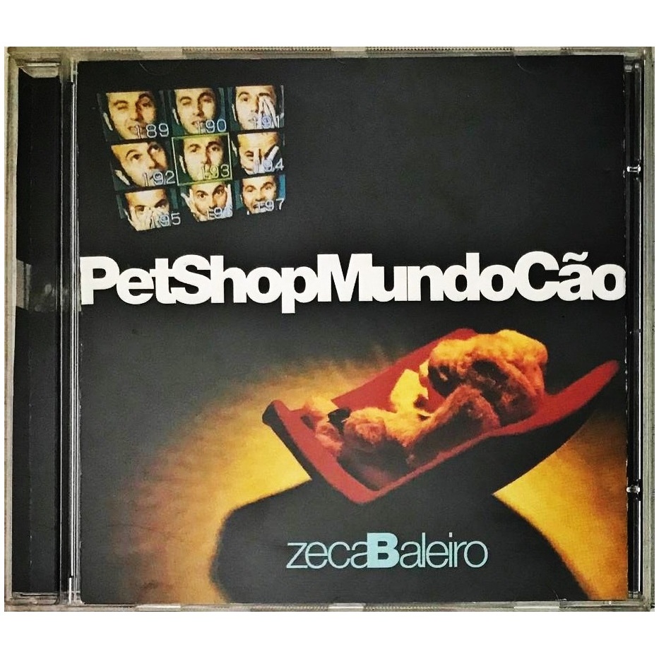 CD Lacrado Zeca Baleiro Pet Shop Mundo Cão (2002) Original Raridade