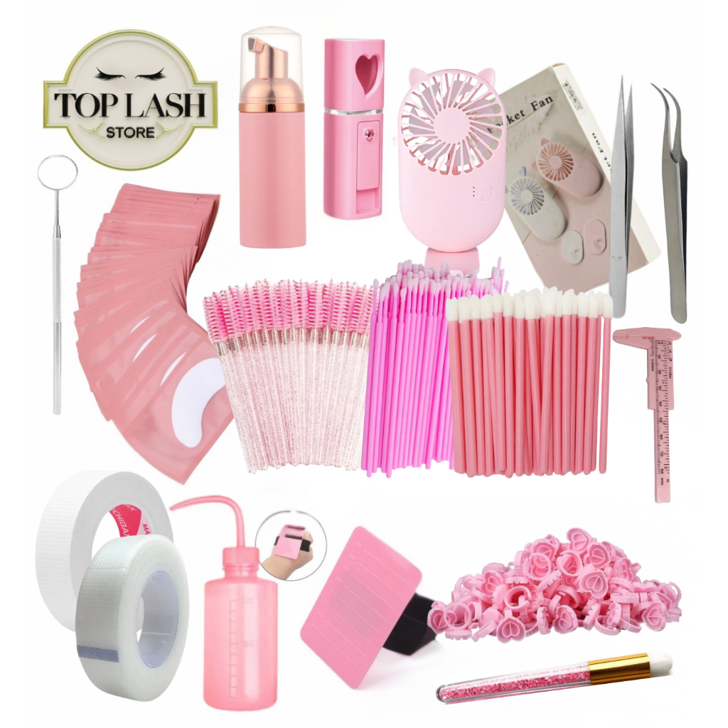 Kit Profissional Extensão de Cílios Completo | Iniciantes e Lash Designers | Itens Essenciais