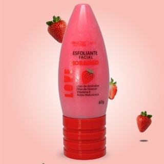 Esfoliante Facial Morango Max Love | Limpeza, Renovação e Pele Mais Macia