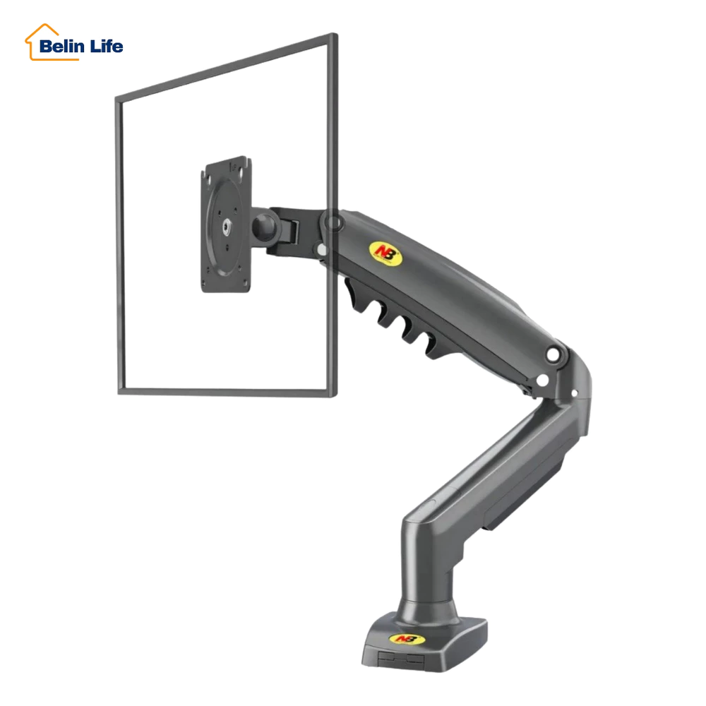 Suporte de Mesa North Bayou NB F80 para Monitor/TV 17" a 30" Preto
