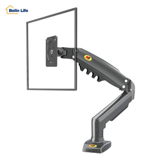 Suporte de Mesa North Bayou NB F80 para Monitor/TV 17" a 30" Preto