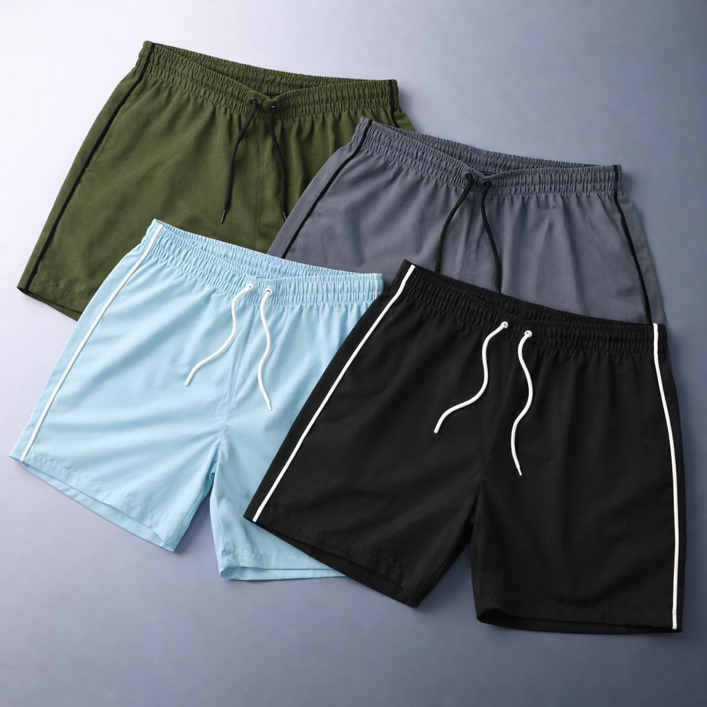 Shorts Masculino Casual Premium com Cordão e Caimento Perfeito em Oferta na Shopee