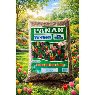 Terra Vegetal Adubada com Húmus de Minhoca Puro Premium em Oferta na Shopee