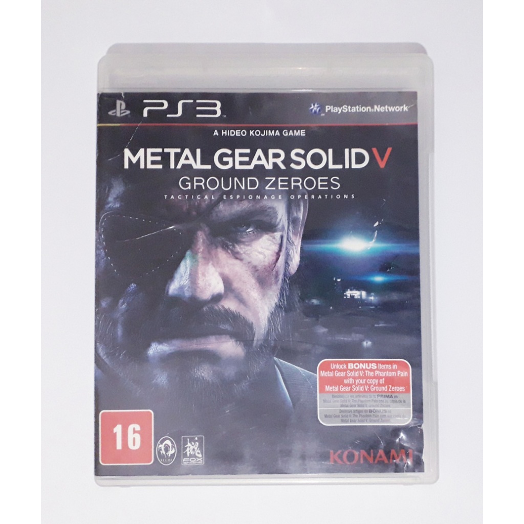Metal Gear Solid V Ground Zeroes Ps3 original