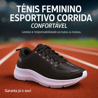 Tênis Feminino Esportivo - Academia Leve e Confortável Numeração Especial 34 ao 47 - Pronta Entrega em Oferta na Shopee